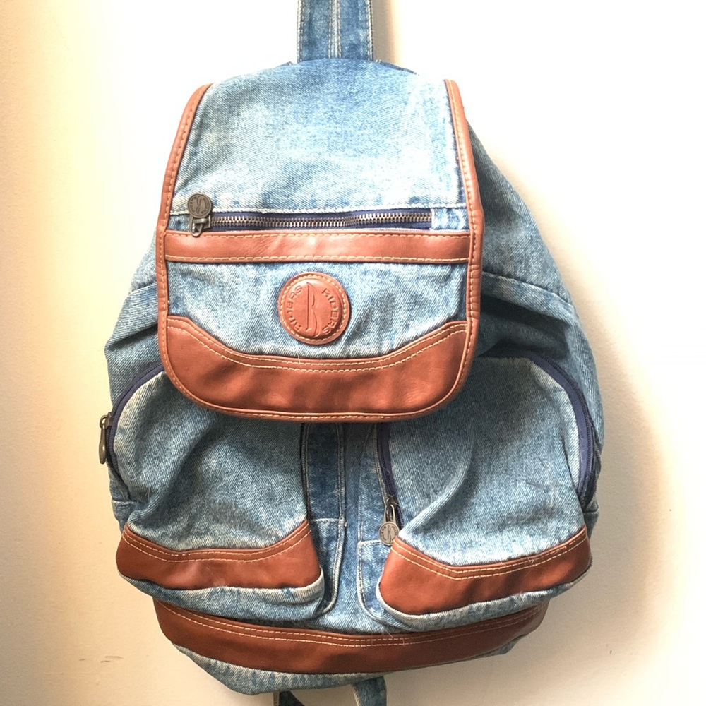 Vintage Riders By Lee Denin Bookbag